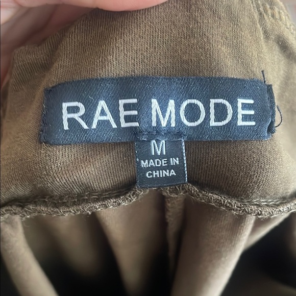 Rae Mode Olive Green Jeggings - Picture 2 of 5